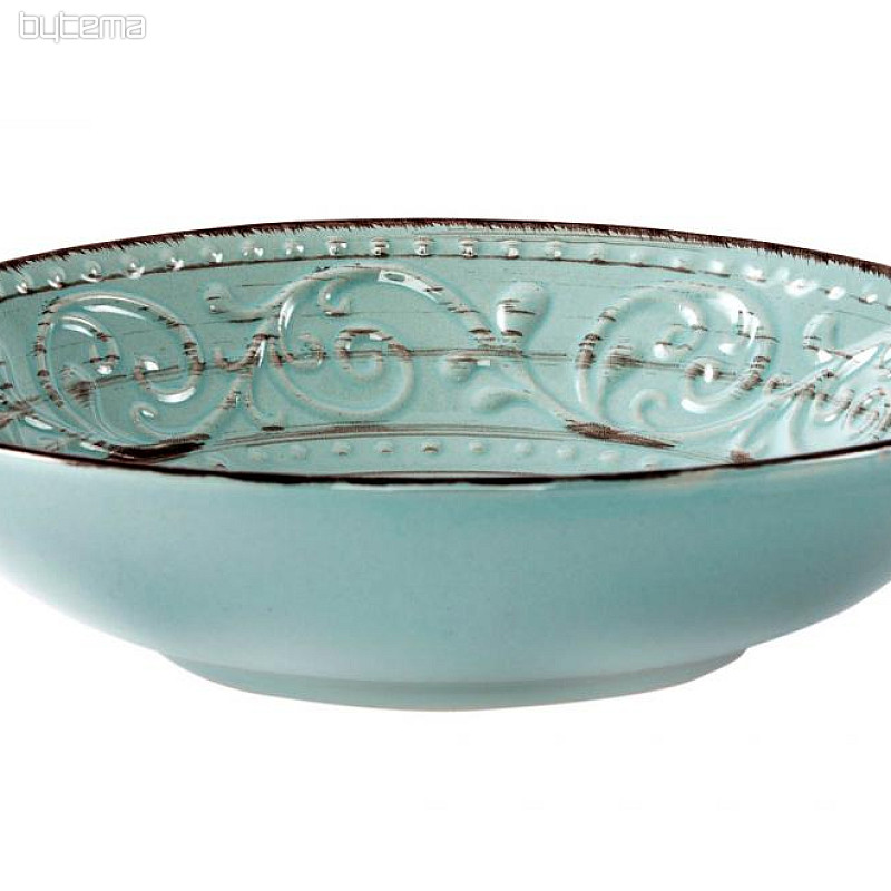 Assiette creuse BLEU RELIEF 22X4 CM