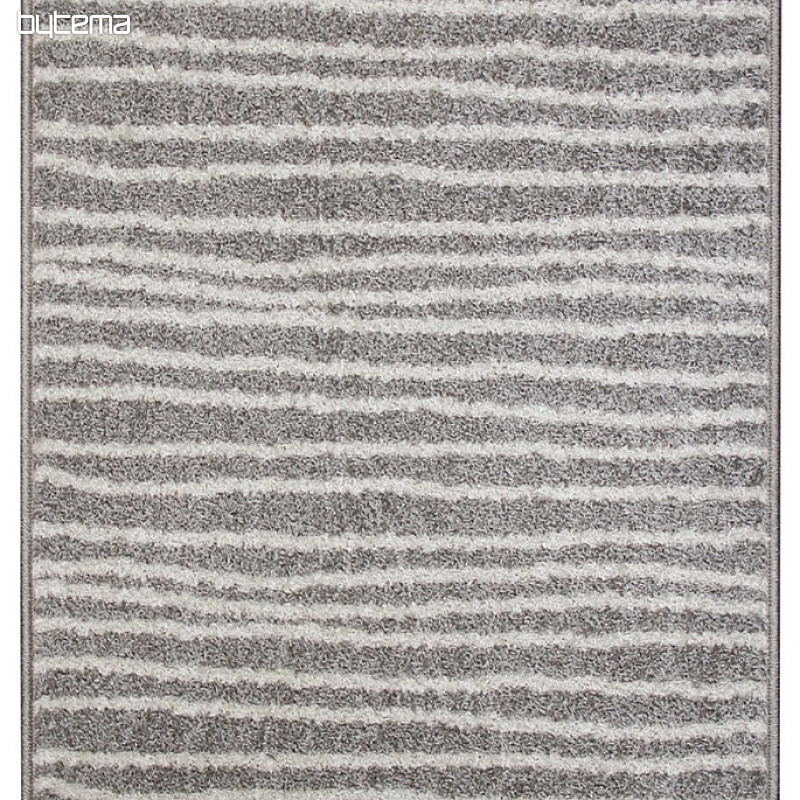 Tapis en pièces LOTTO rayures gris/blanc