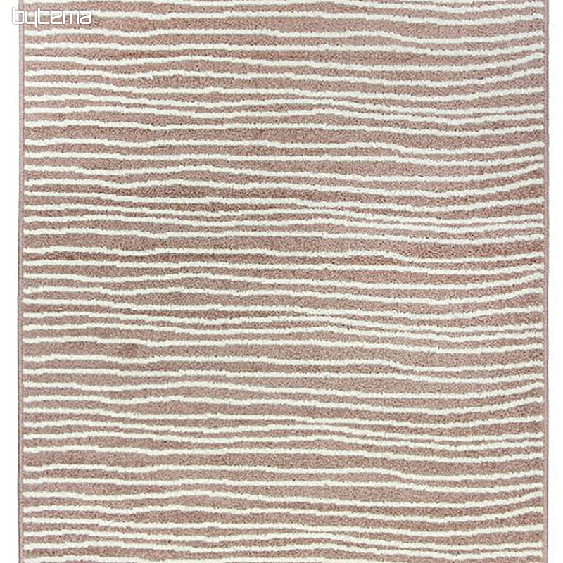 Tapis en pièces LOTTO rayures beige/blanc