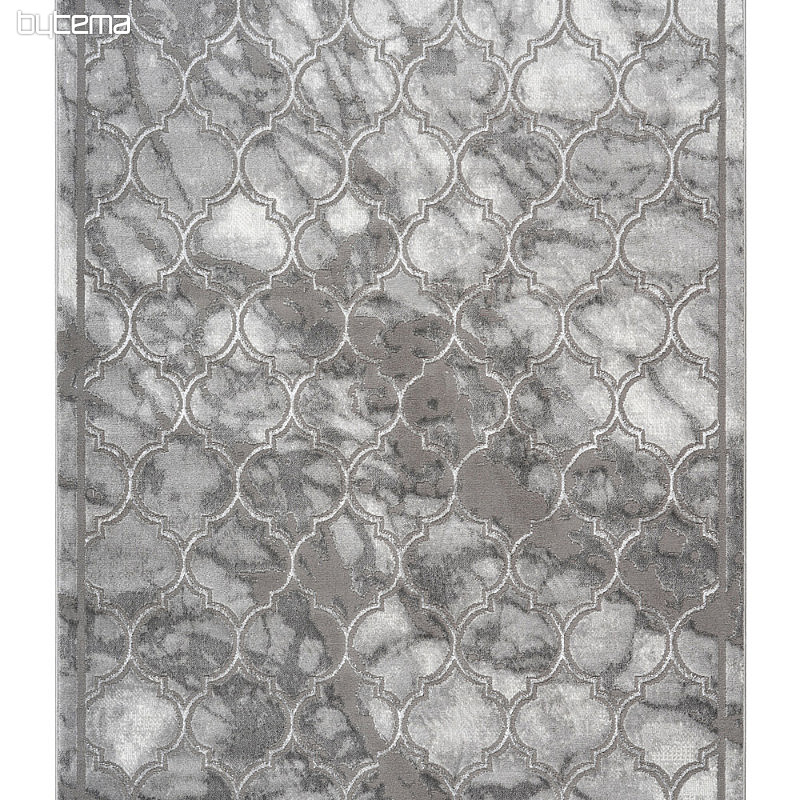 Tapis moderne MARMARIS 401 argent