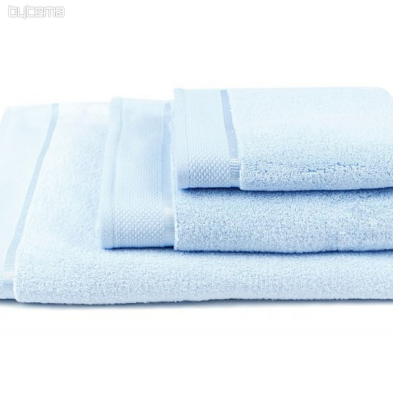 Serviette et drap de bain MIKRO bleu clair