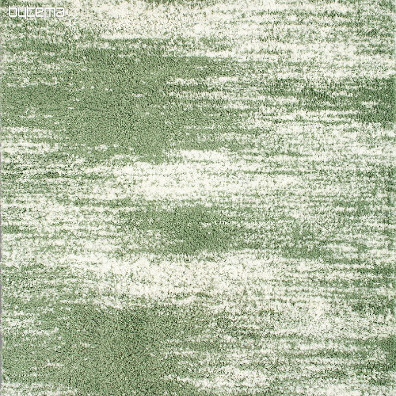 Tapis en morceaux SHAGGY NIZZA vert menthe