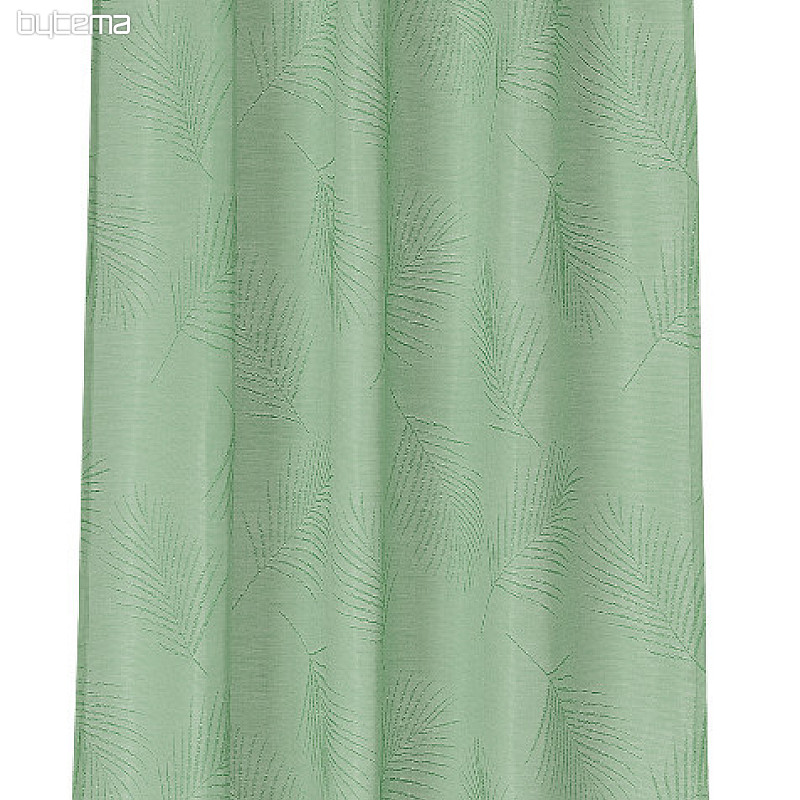 Rideau décoratif PALOMA vert 146x245