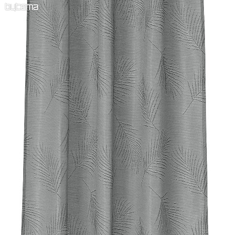 Rideau décoratif PALOMA foncé gris 146x245