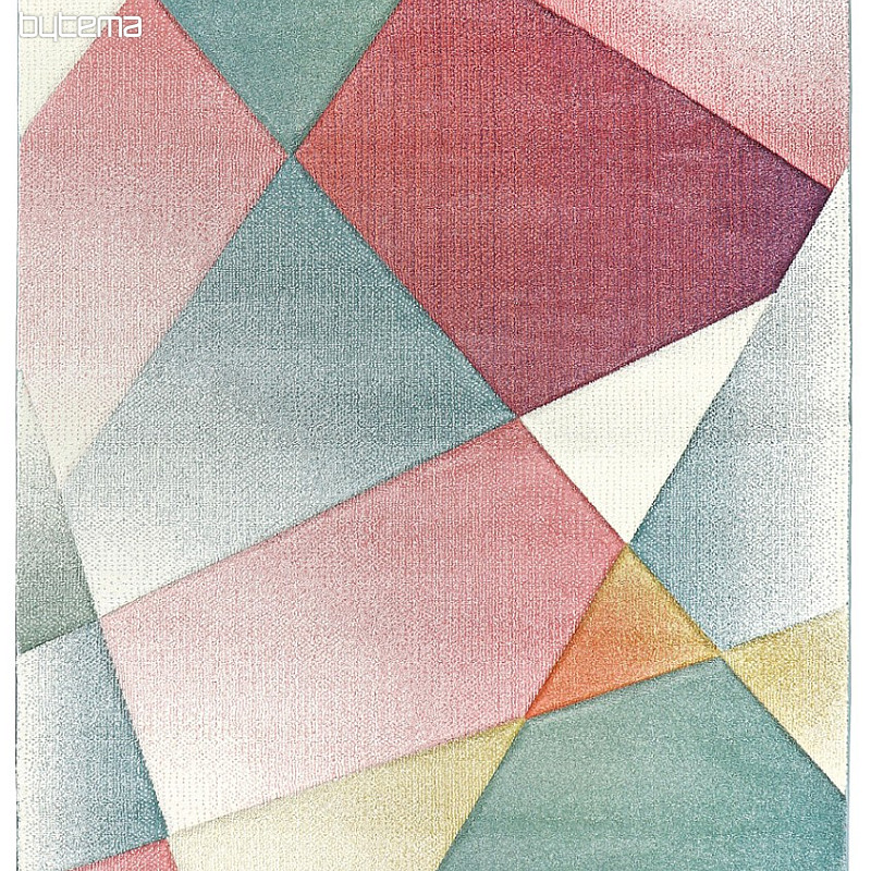 Tapis pièce moderne DIAMANT cloisons géométriques