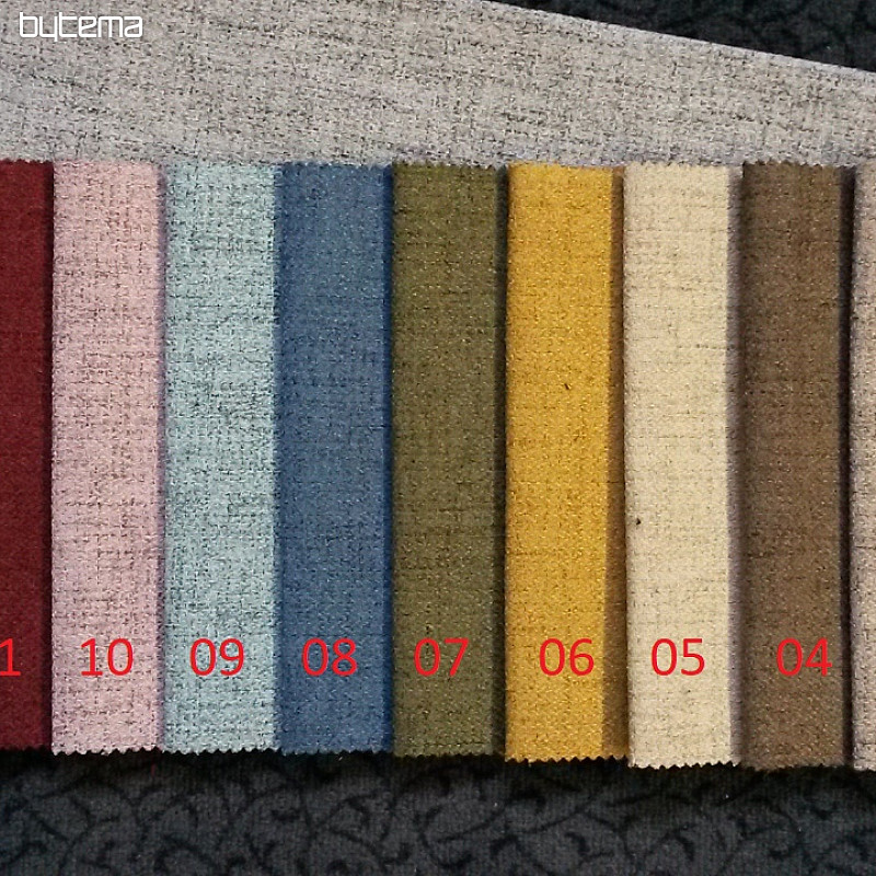 tissu de revêtement PAUL couleur chocolat 04
