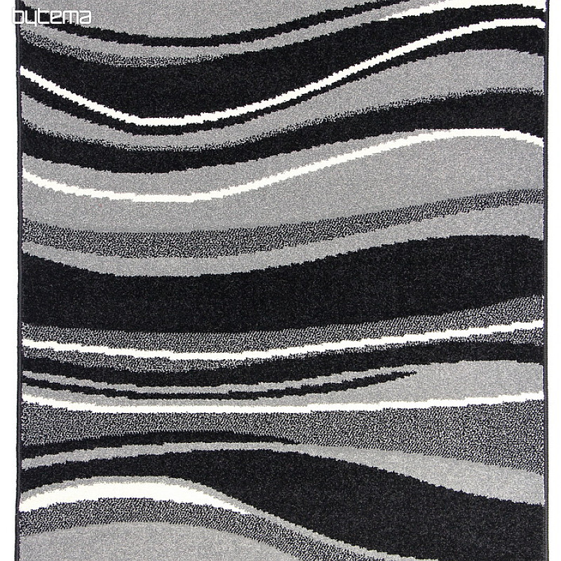Tapis en pièces PORTLAND laine grise