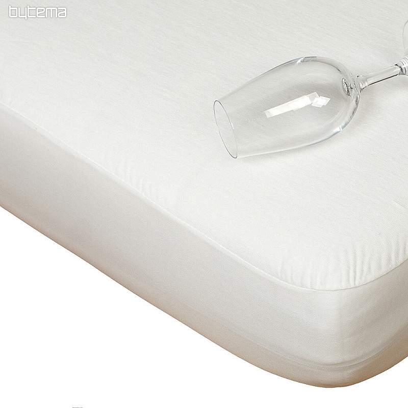Drap imperméable - protège-matelas TENCEL blanc