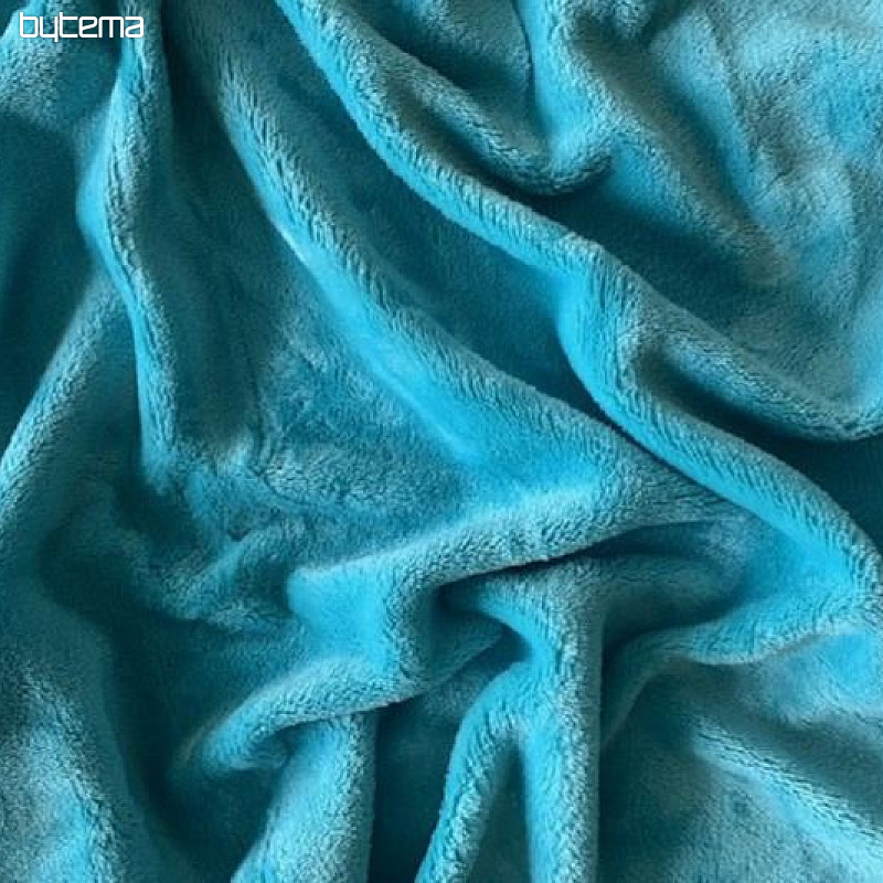 Drap micro flanelle SLEEP WELL turquoise