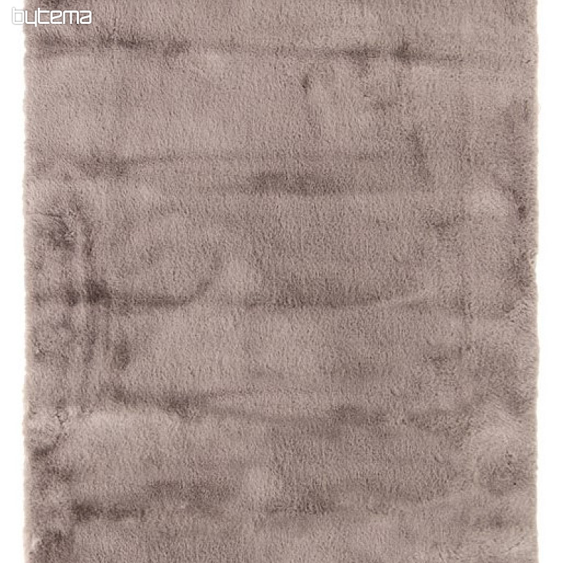 Tapis luxueux en pièce RABBIT NEW taupe