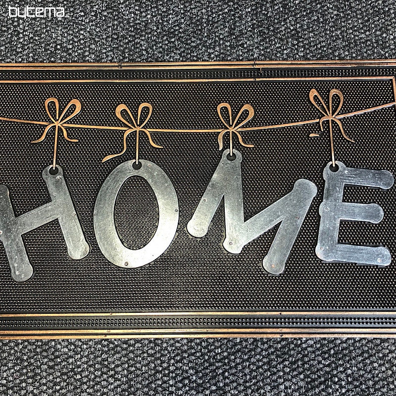 Tapis en caoutchouc HOME avec nœuds