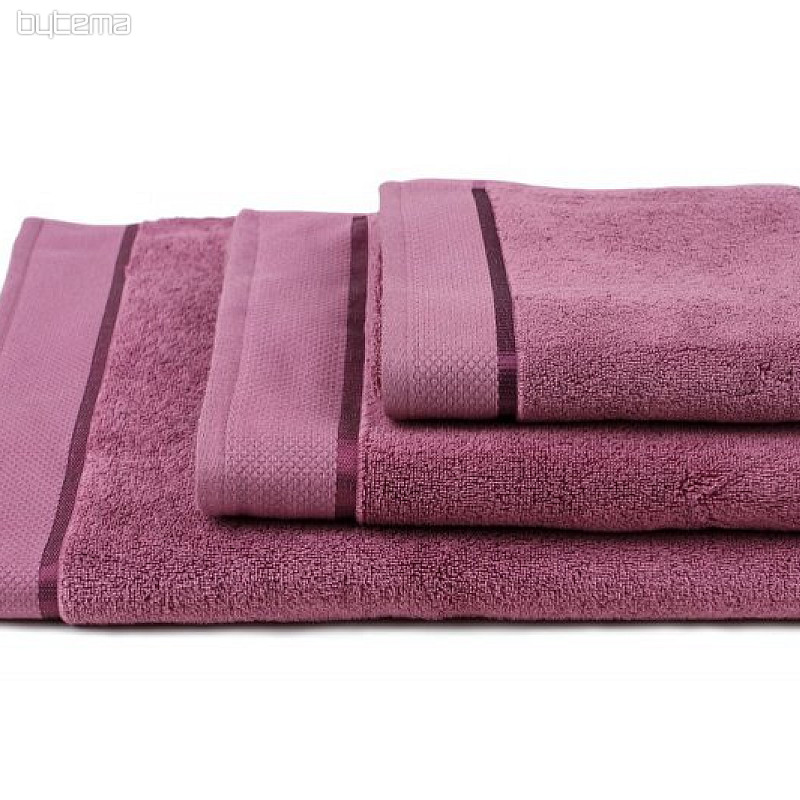 Serviette et drap de bain MIKRO violet
