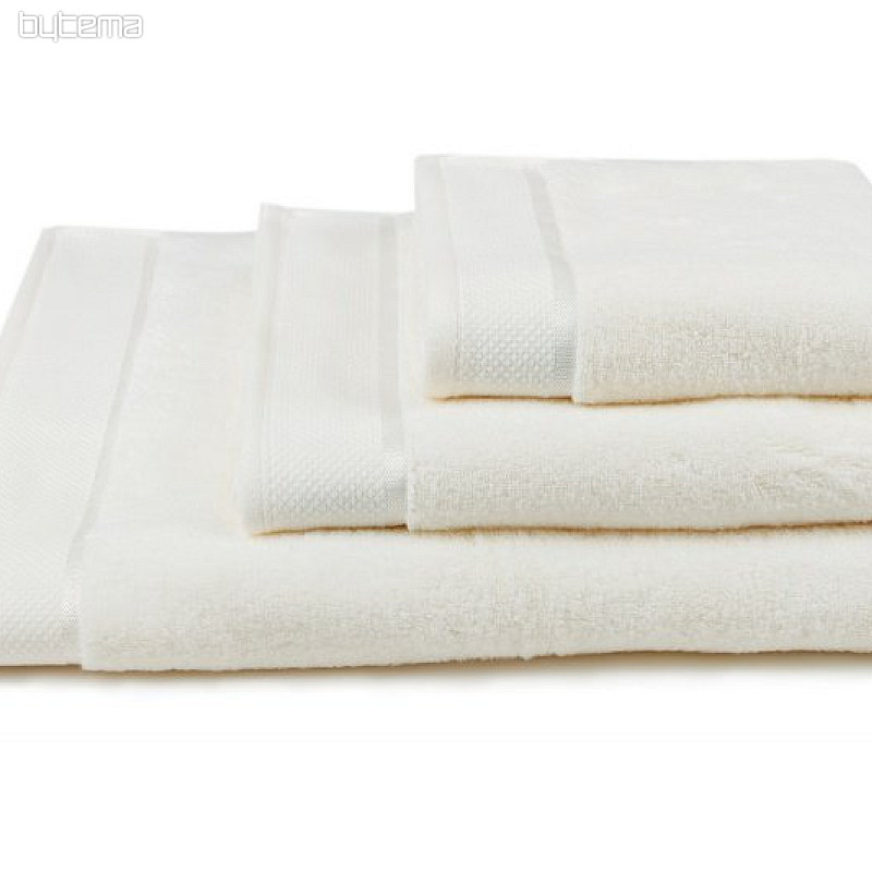 Serviette et drap de bain MIKRO crème