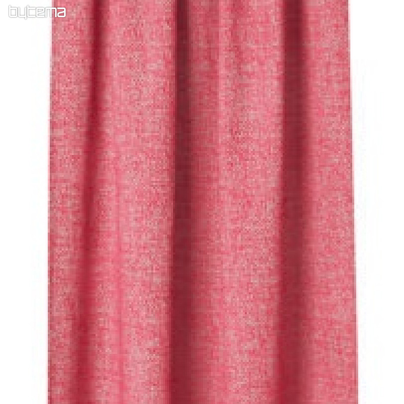 Rideau décoratif VIMARA rose 142x245