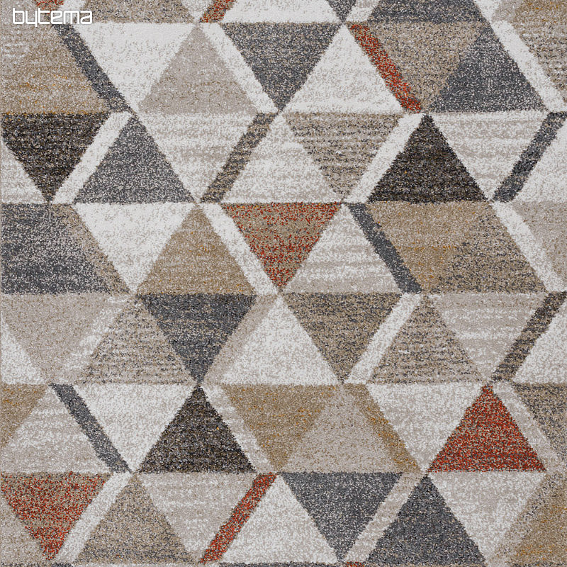 Tapis pièce MONDO triangles modernes