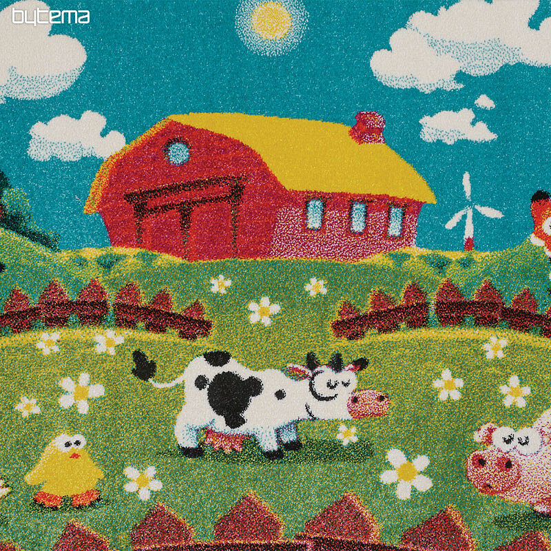 Tapis pièce enfant PLAY FARMA