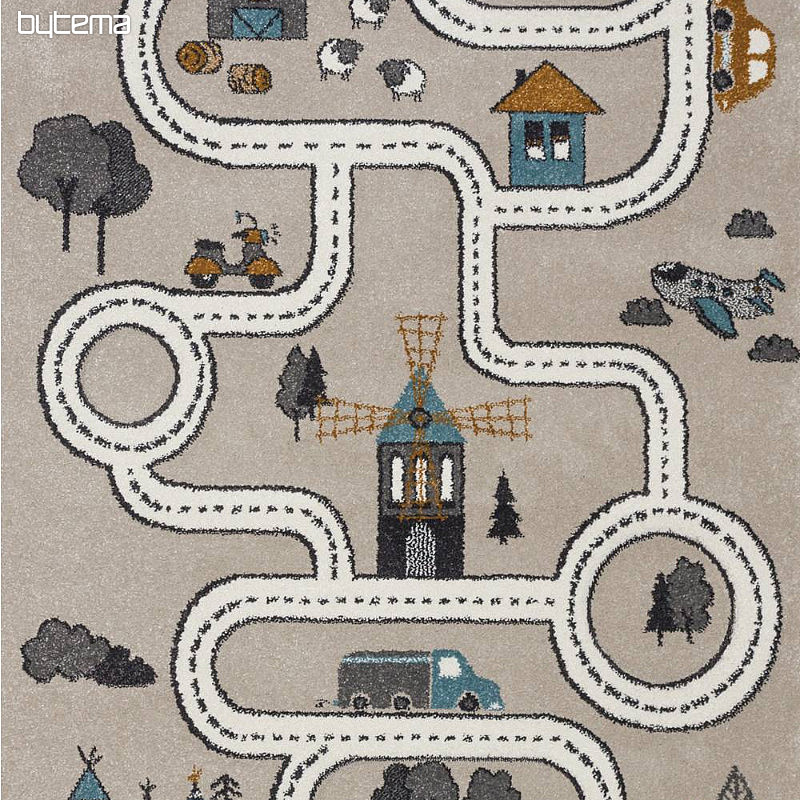 Tapis pièce enfant VEGAS CESTY