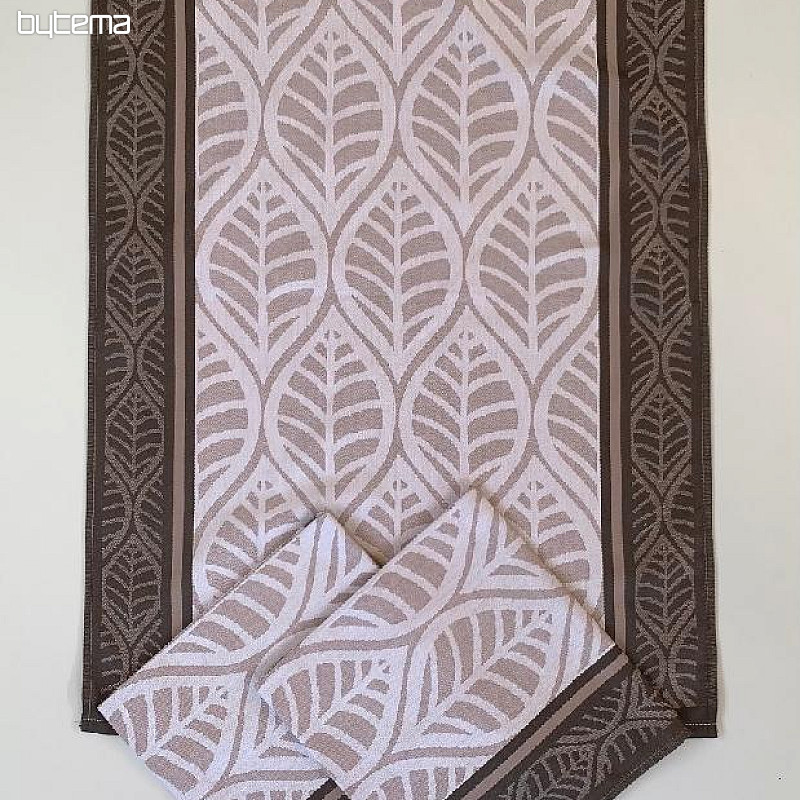 Serviettes FEUILLES MARRON 3 pcs