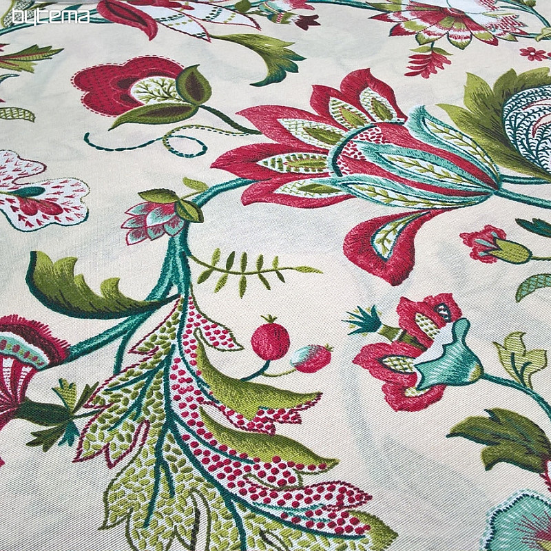 Tissu déco FLEURS SAUVAGES