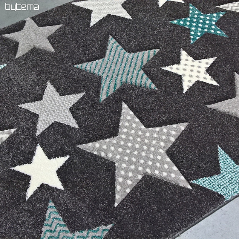 Tapis enfant PASTEL Hvézdy