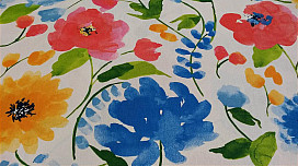Tissu décoratif AQUARELLES