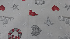 Nouveaux tissus avec un motif de Noël