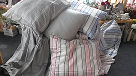 Collection luxueuse de linge de lit en satin de coton mako du fabricant allemand IRISETTE