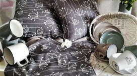 Commande de coussins et sets de table en tissu AMY J