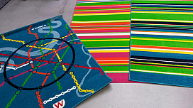 Nouvelle collection de tapis en morceaux pour juniors