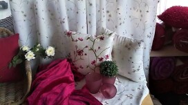 Rideaux élégants en tissu brodé ASHVILLE