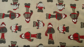 Nouveau Tissu de décoration de Noël Bonhomme de Neige - bonhomme de neige