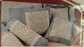 Draps crêpe style PROVENCE 140x200, 70x90