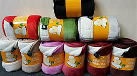 Couverture matelassée en microfibre MOUTON