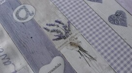 Beauté intemporelle - tissus décoratifs pour rideaux à la lavande