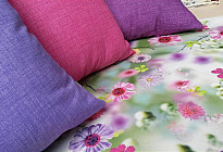 Impression photo 3D sur tissu décoratif