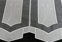 Rideau de luxe pour vitrail DEKOR 317