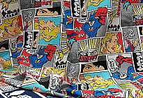 Tapis en pièces KOMIKS