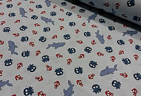 Tissu déco enfant PIRATES