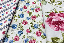 Tissus et accessoires de maison avec des roses : faites fleurir votre maison