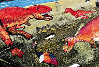 Tapis enfant DINOSAURE