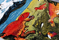 Tapis enfant DINOSAURE