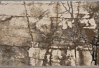 Tapis en pièces au design en marbre