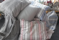Collection luxueuse de linge de lit en satin de coton mako du fabricant allemand IRISETTE