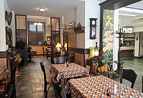 Grandes nappes en tapisserie hollandaise pour le restaurant Grumán à Hradec Králové