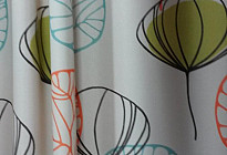 Nouveaux tissus décoratifs, design moderne,
