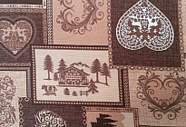 Nouveau Tissu de décoration de Noël Bonhomme de Neige - bonhomme de neige