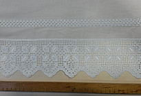 Rideau en coton pour vitrail