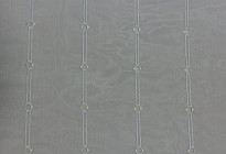 Rideau en coton pour vitrail