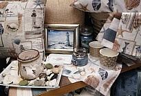 Nouvelle collection de tissus de décoration Océan