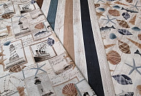 Nouvelle collection de tissus de décoration Océan